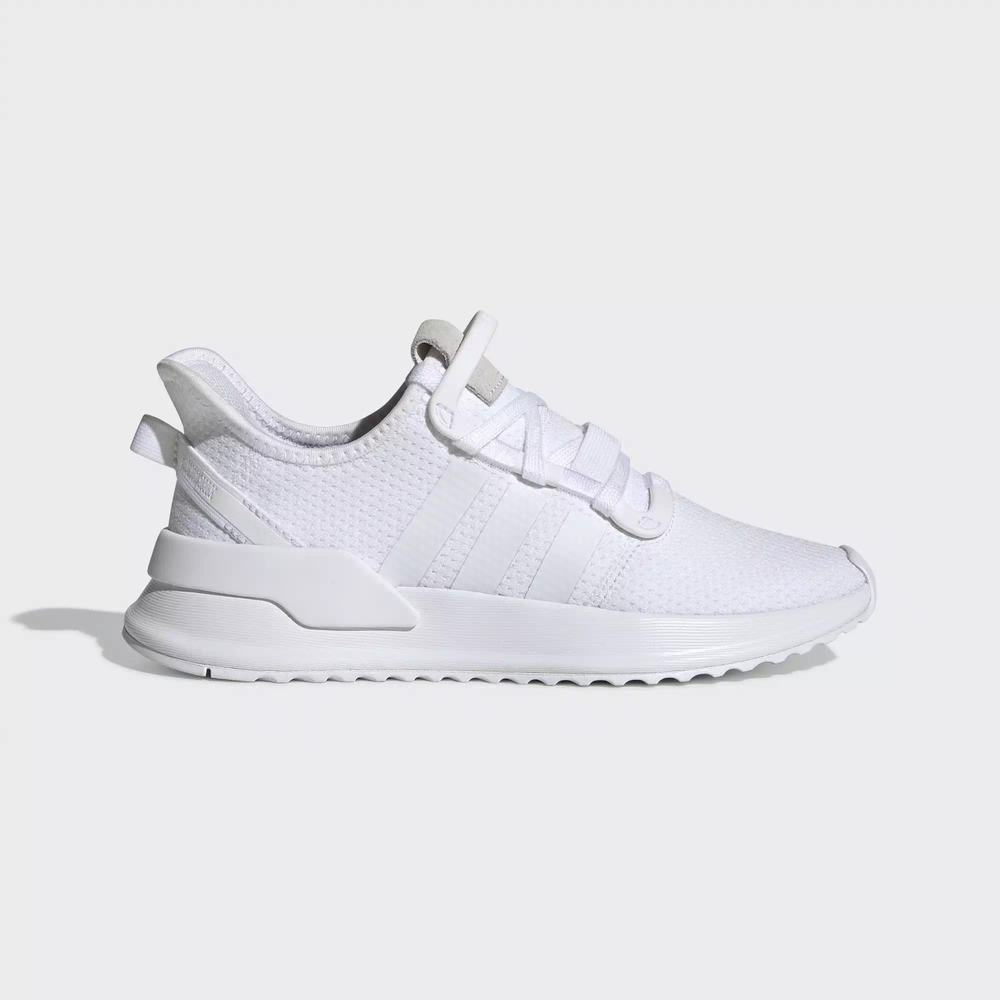 Adidas U Path Run Tenis Blancos Para Niño (MX-35911)
